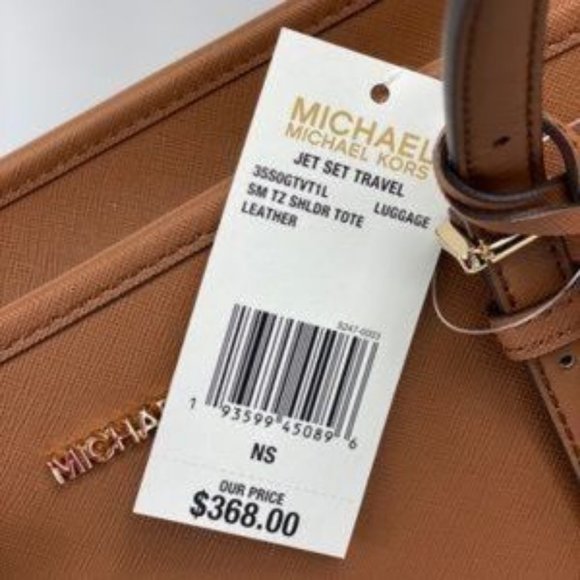 Michael Kors Top ZIP Tote Shoulder Bag - Picture 7 of 7